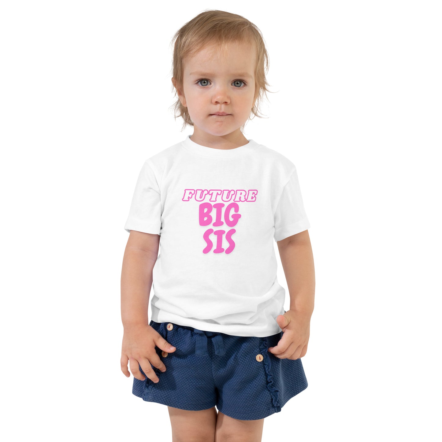Big Sis Toddler Short Sleeve Tee