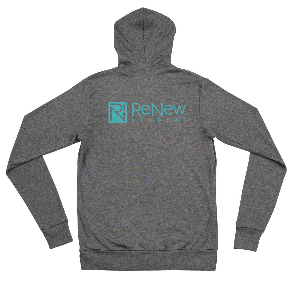 Renew Lending Unisex zip hoodie
