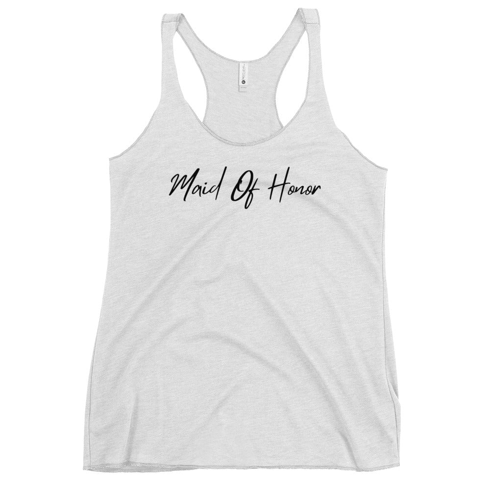 Maid of Honor Women's Racerback Tank