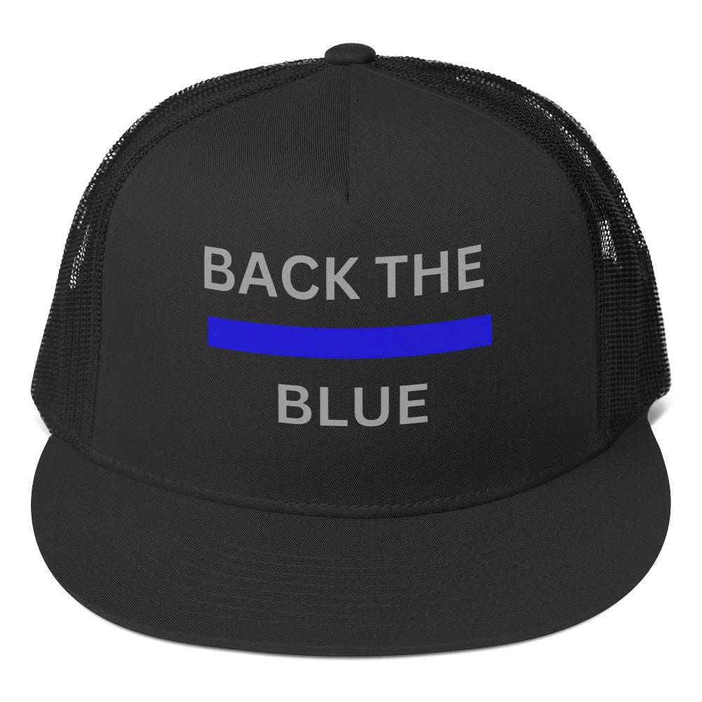 Back The Blue Trucker Cap