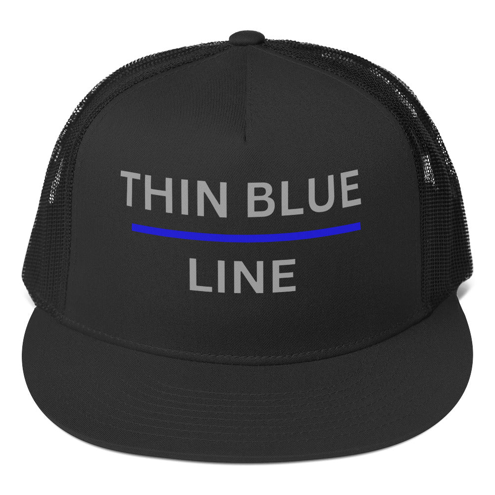 Thin Blue Line Trucker Cap