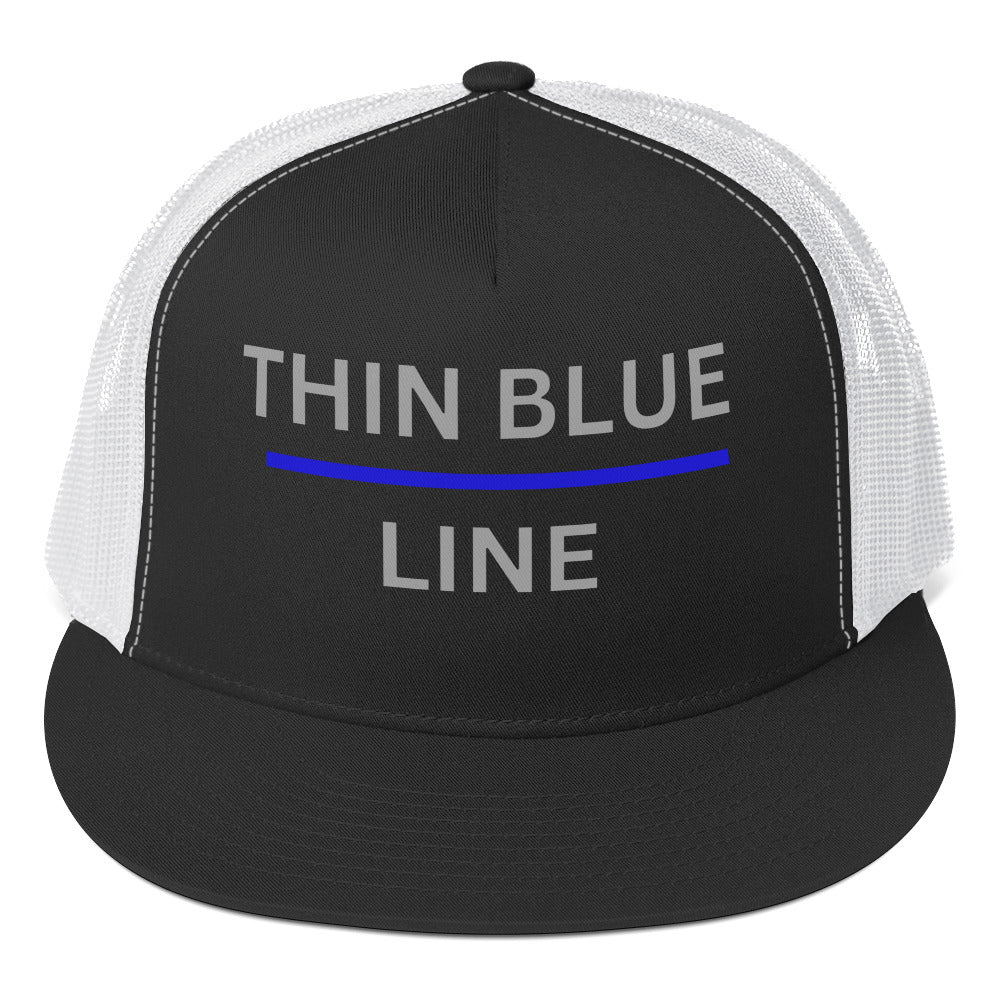 Thin Blue Line Trucker Cap