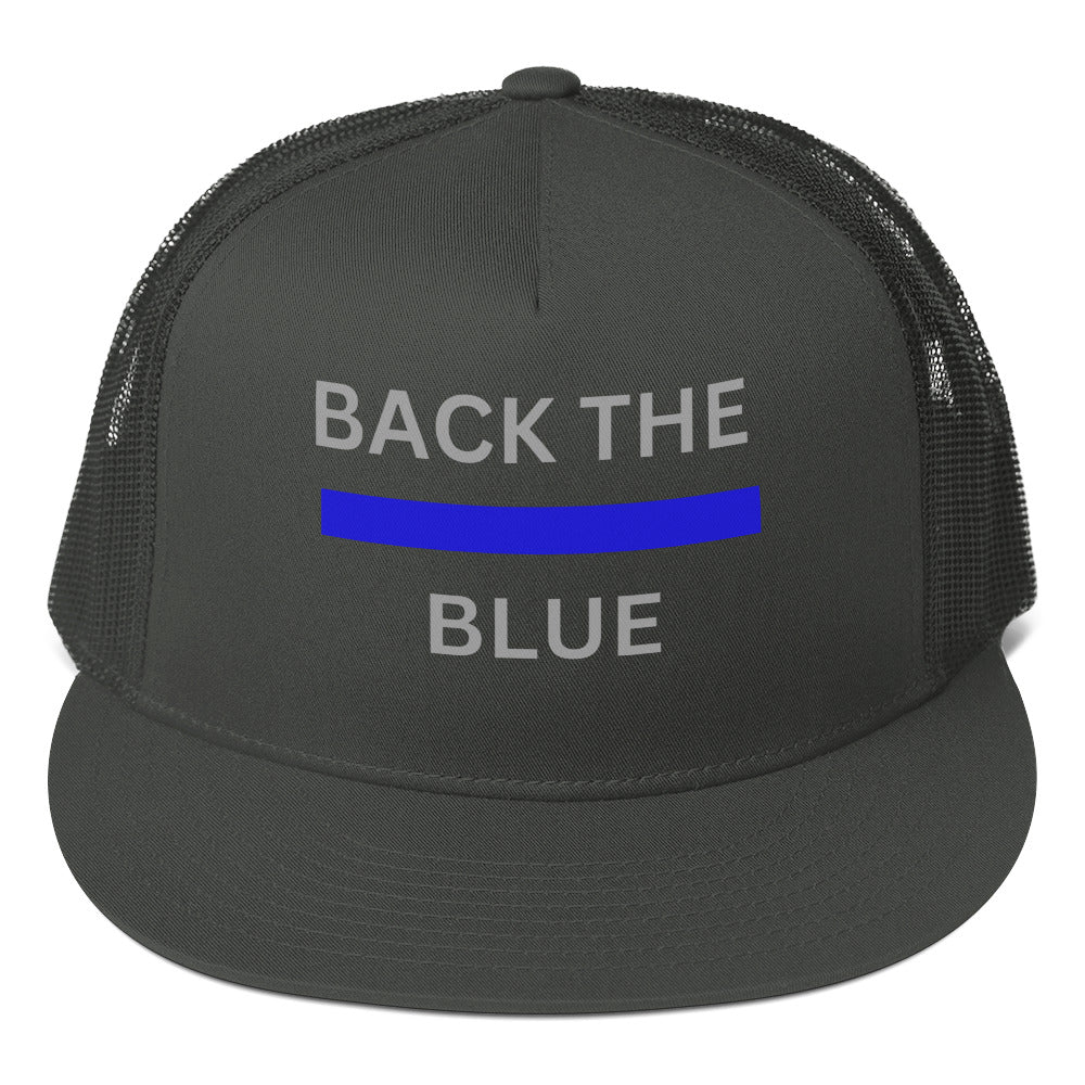 Back The Blue Trucker Cap