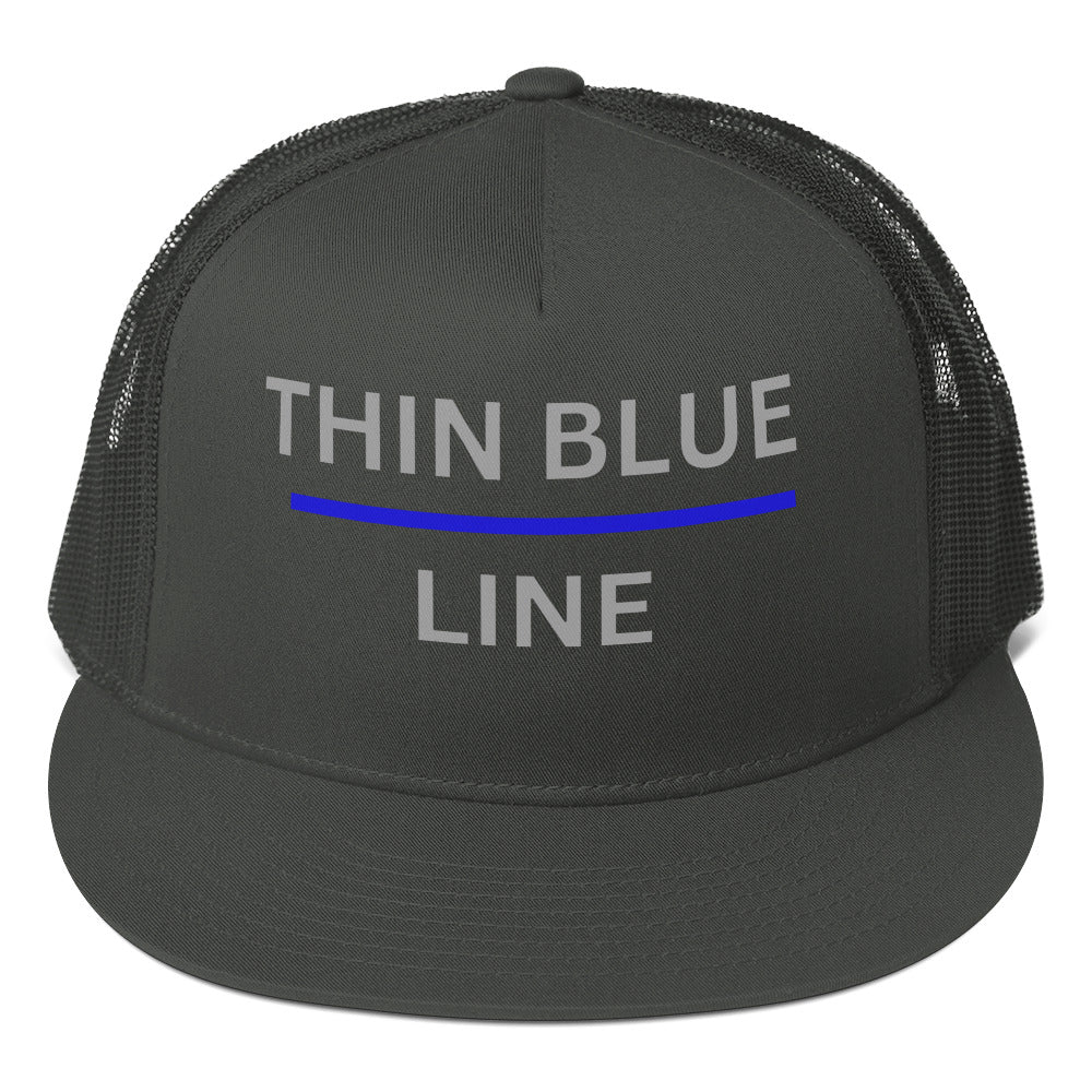 Thin Blue Line Trucker Cap