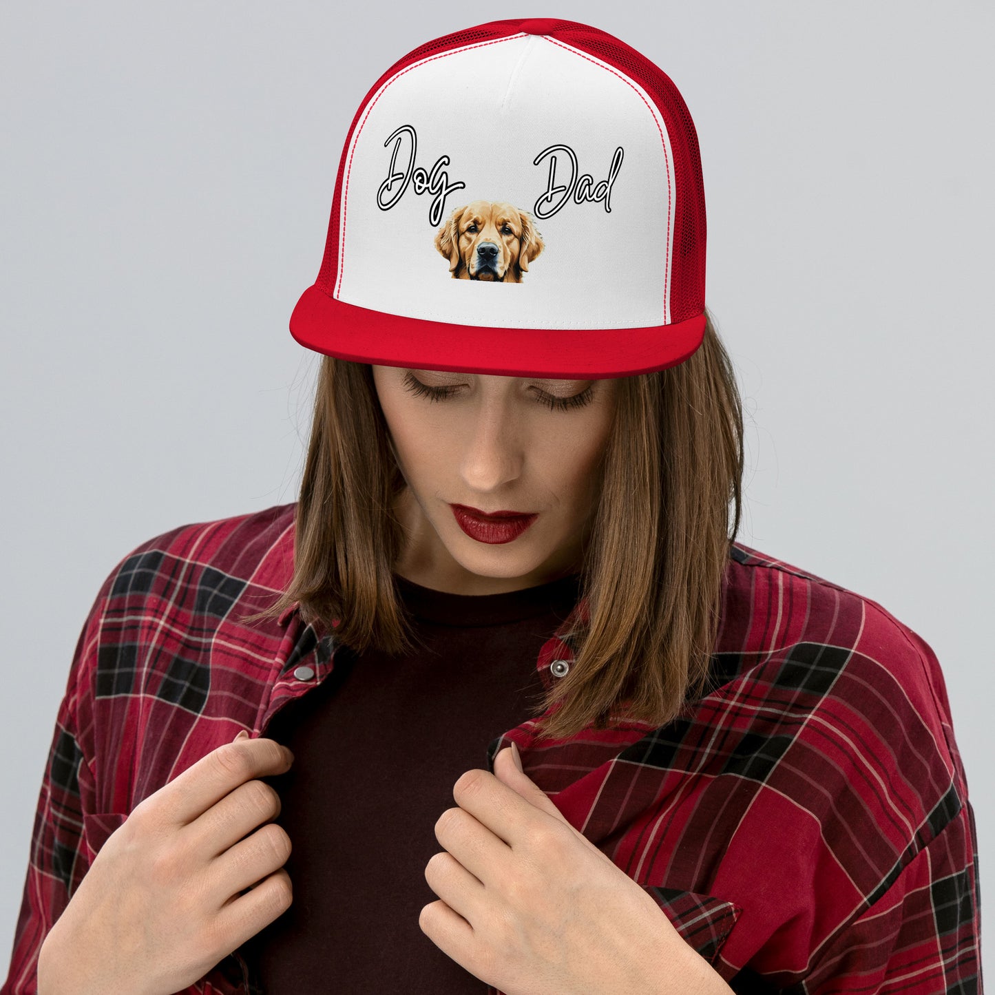 Dog Dad Trucker Cap