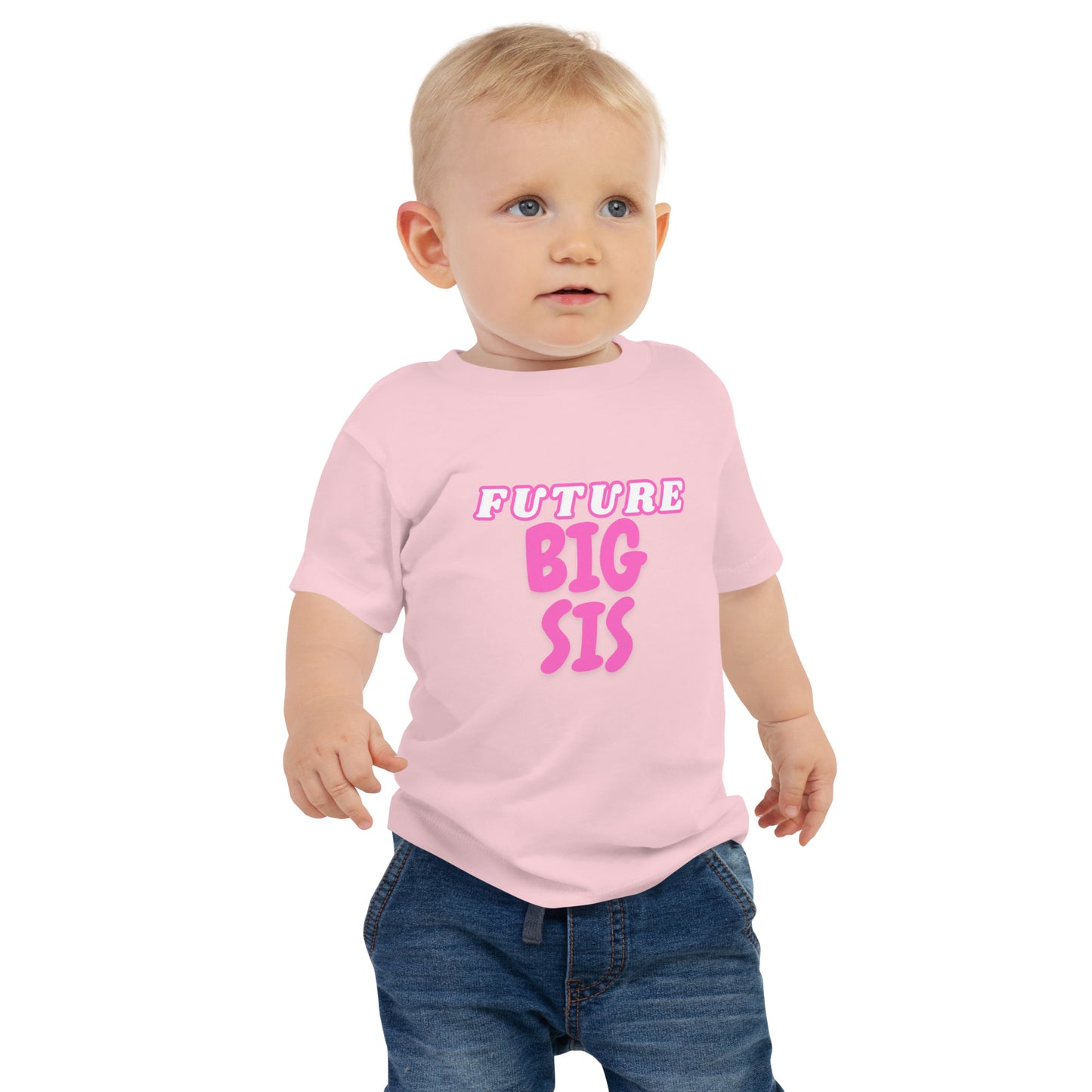 Big Sis Baby Jersey Short Sleeve Tee