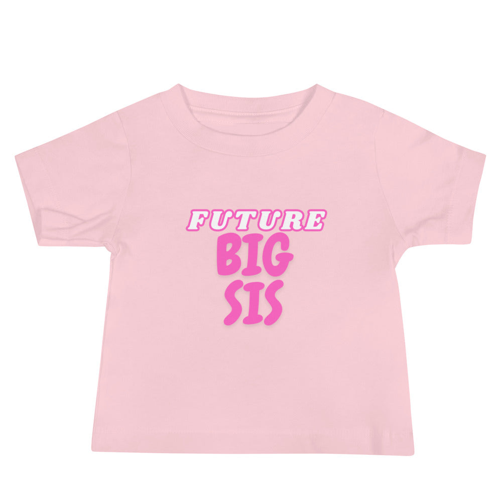 Big Sis Baby Jersey Short Sleeve Tee