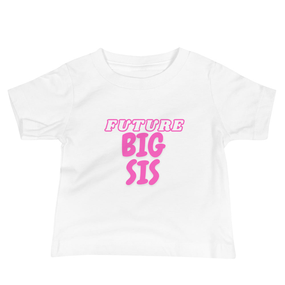 Big Sis Baby Jersey Short Sleeve Tee