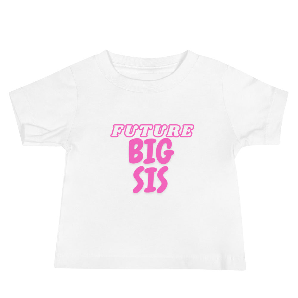 Big Sis Baby Jersey Short Sleeve Tee