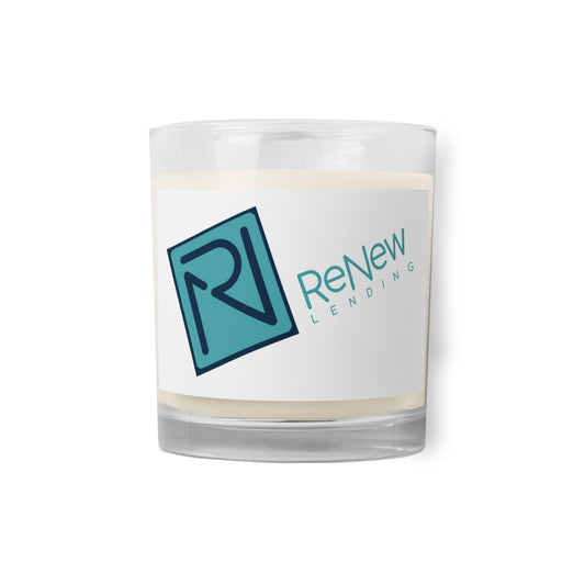 Renew Lending Glass jar soy wax candle