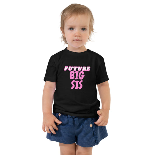 Big Sis Toddler Short Sleeve Tee