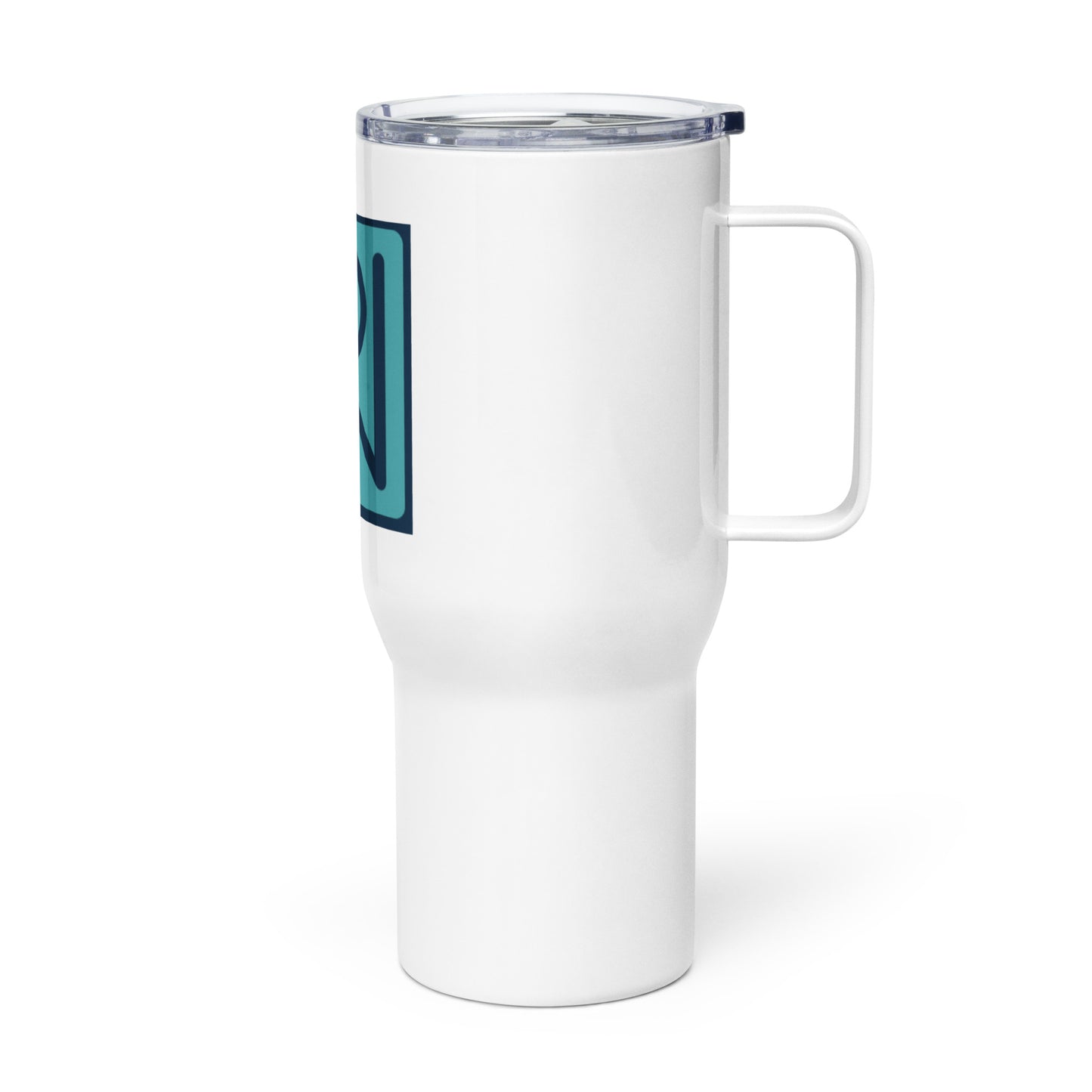 Renew Lending Travel mug with a handle