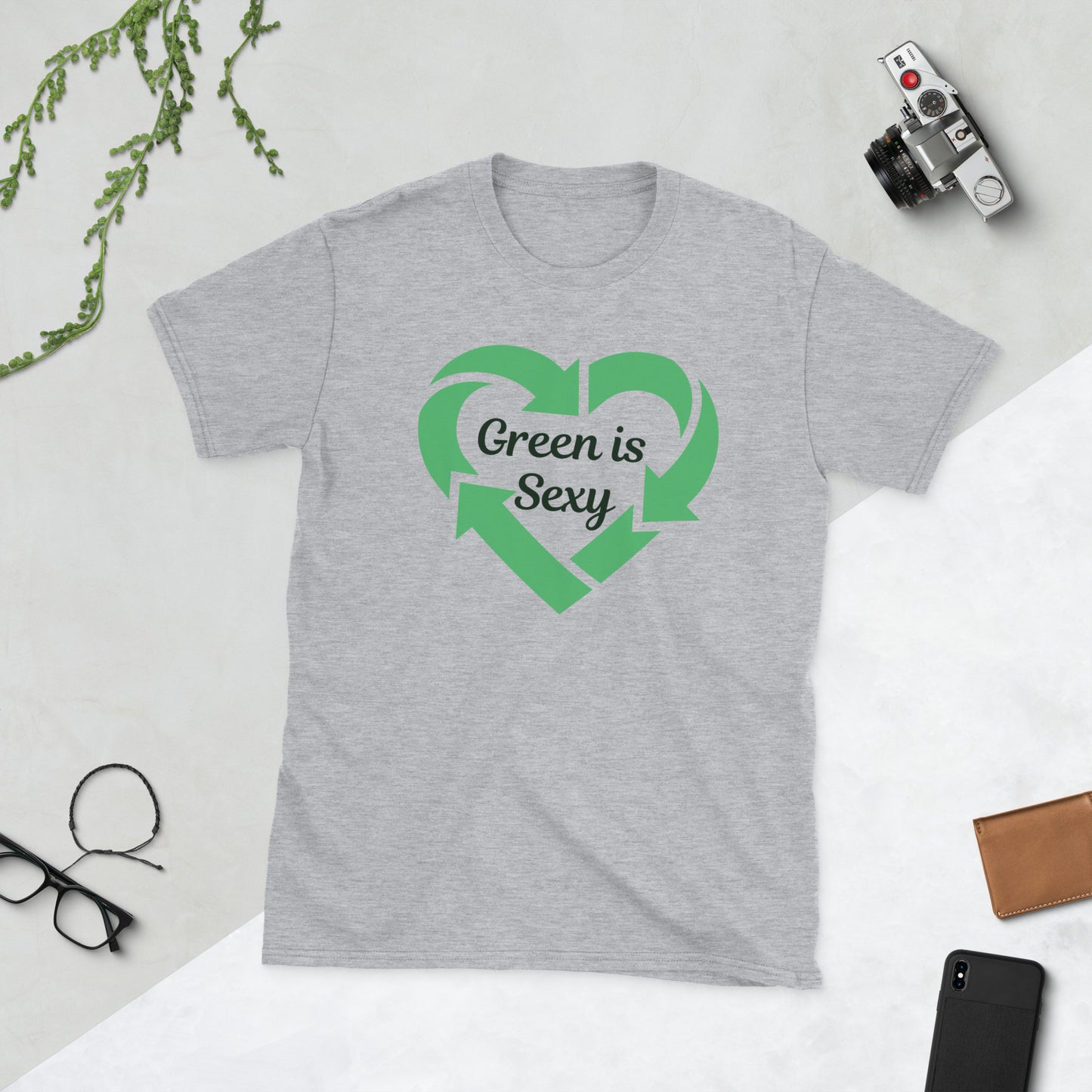 Green is Sexy Short-Sleeve Unisex T-Shirt