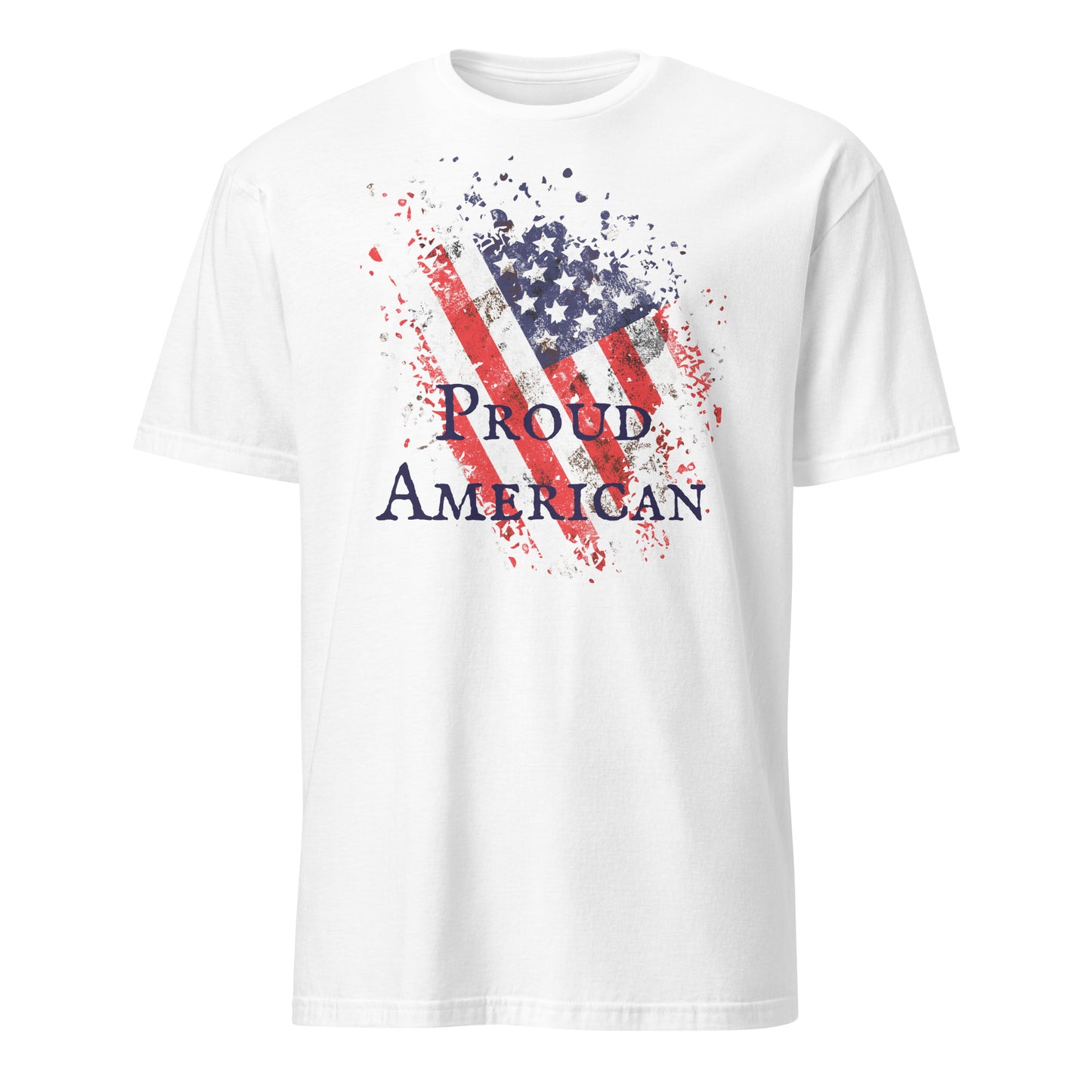 Proud American Short-Sleeve Unisex T-Shirt