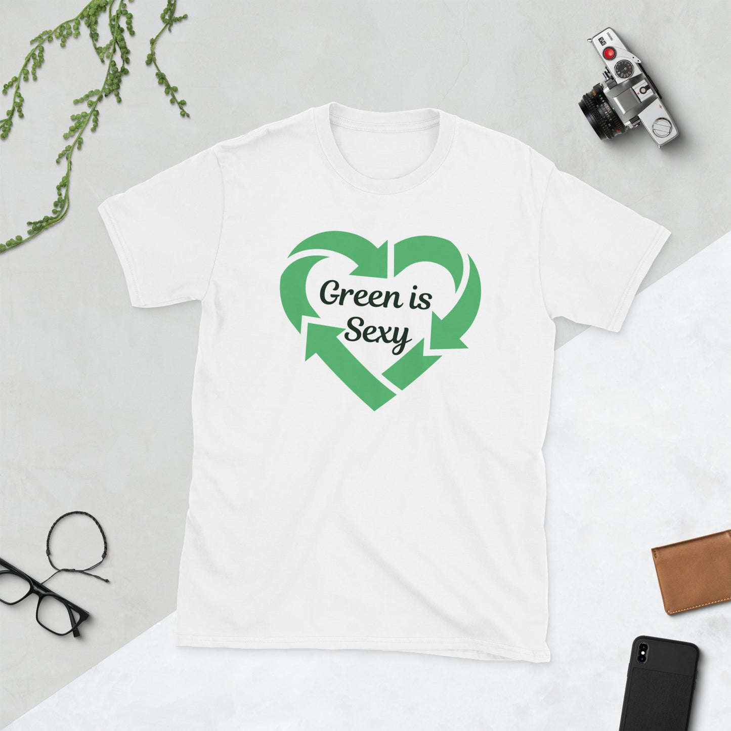 Green is Sexy Short-Sleeve Unisex T-Shirt