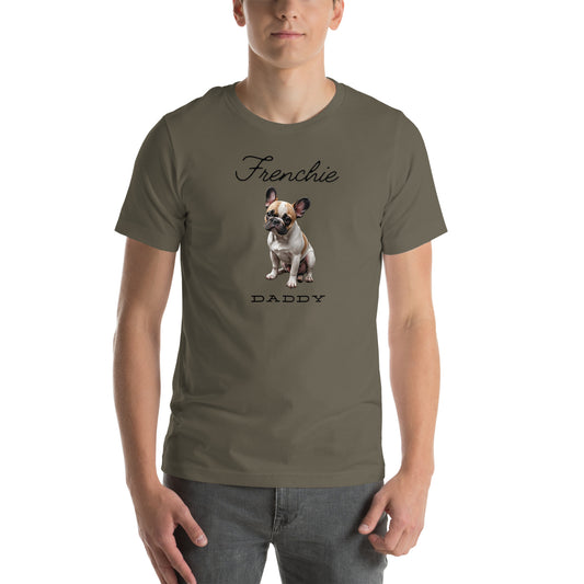 Frenchie Daddy Unisex t-shirt