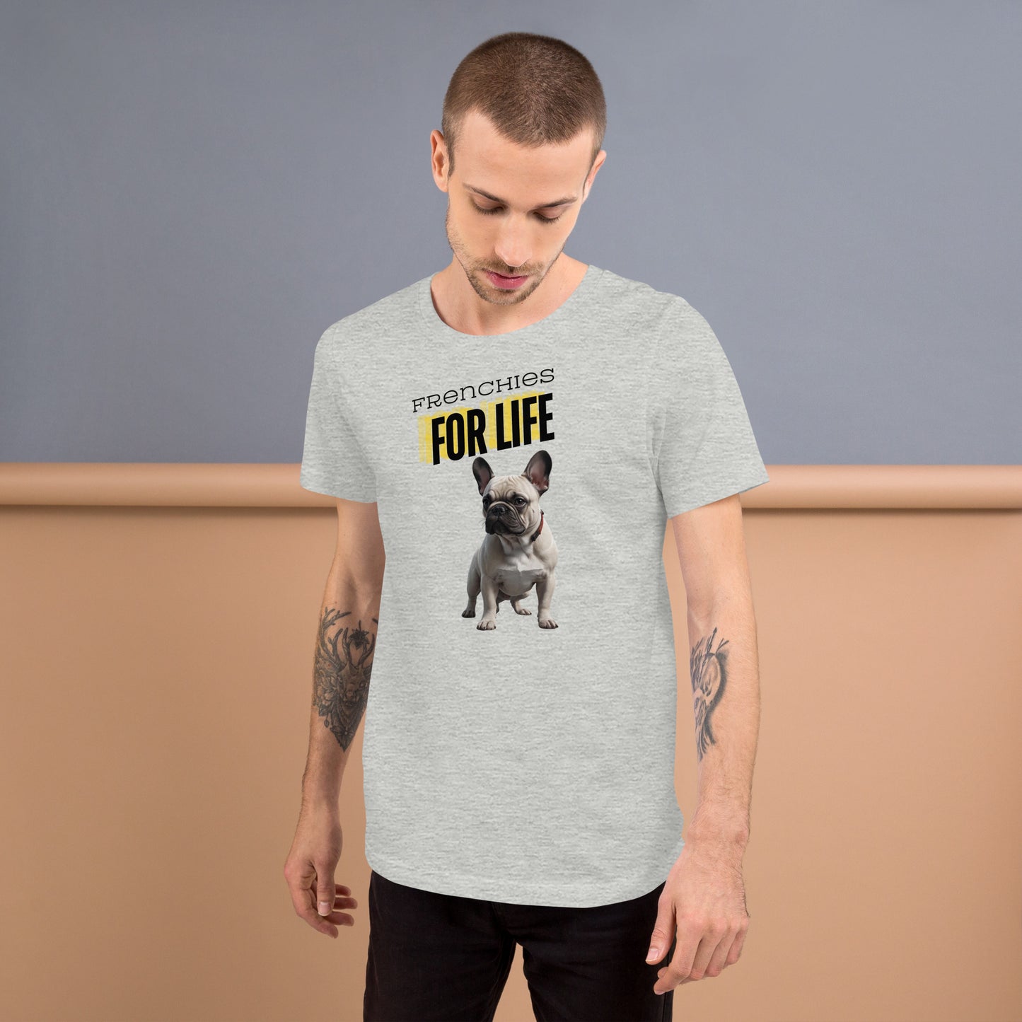 Frenchies for Life Unisex t-shirt