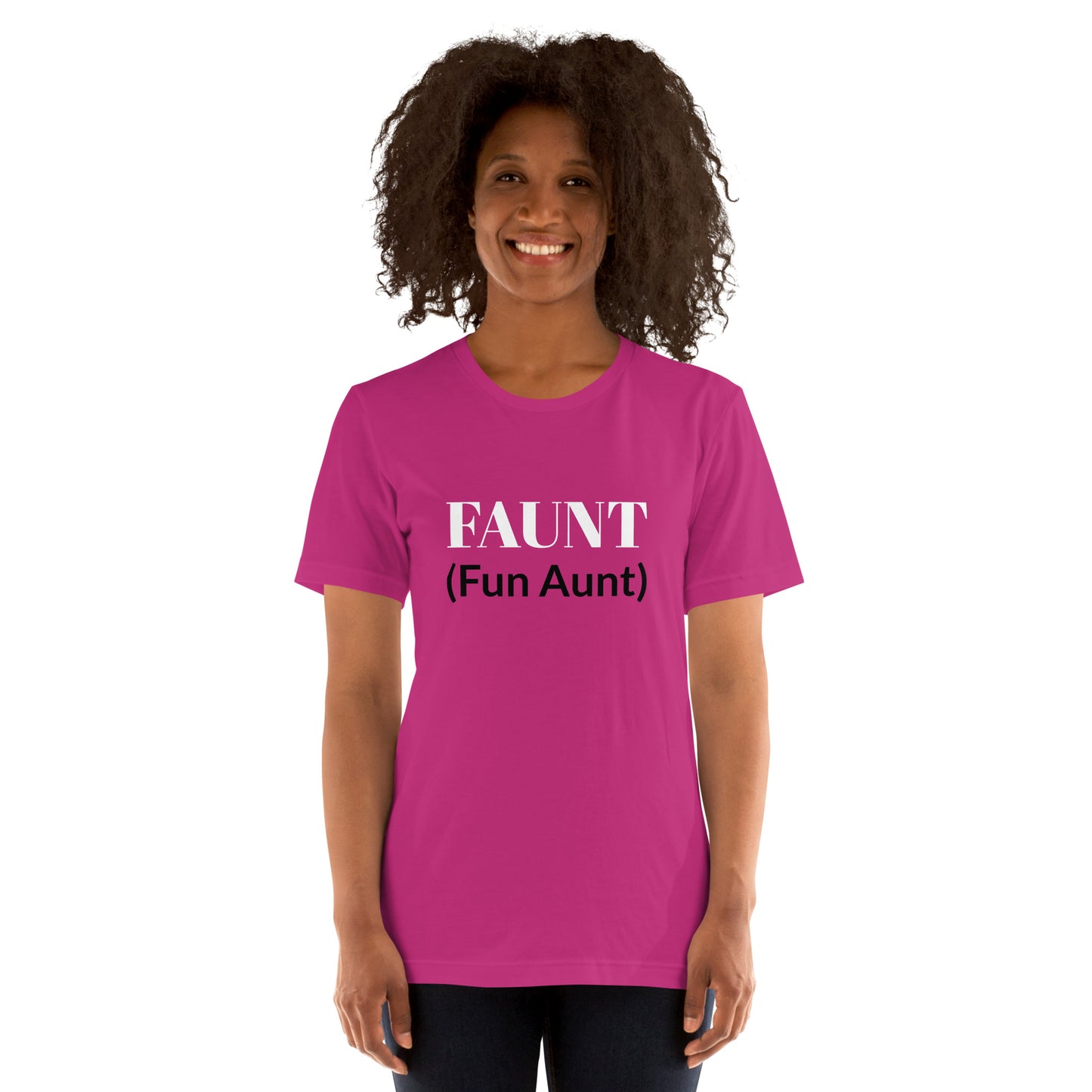 Faunt (Fun Aunt) Unisex t-shirt