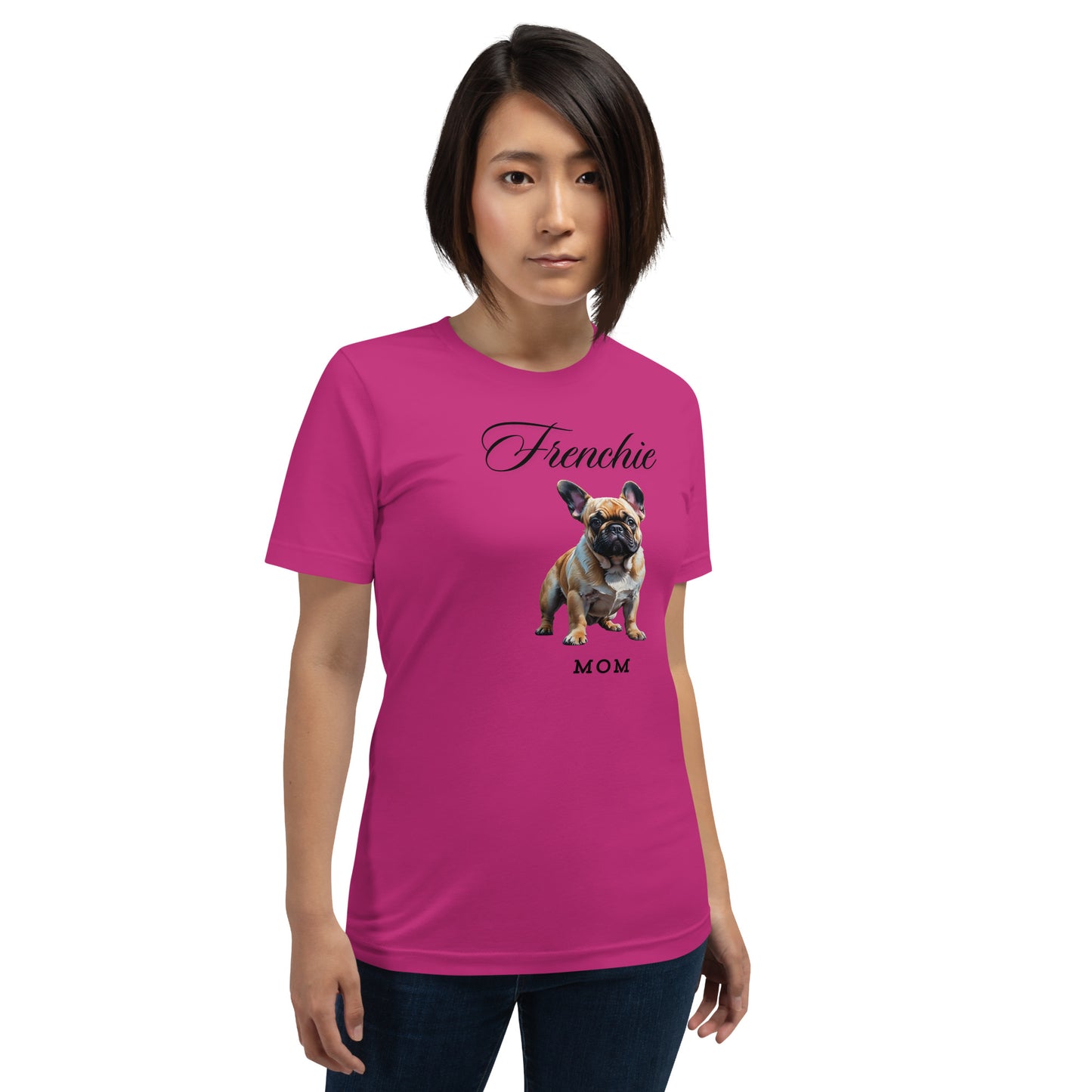 Frenchie Mom Unisex t-shirt