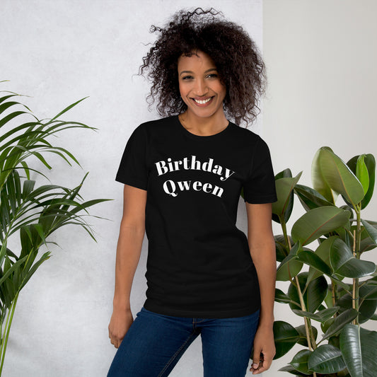 Birthday Queen Unisex t-shirt