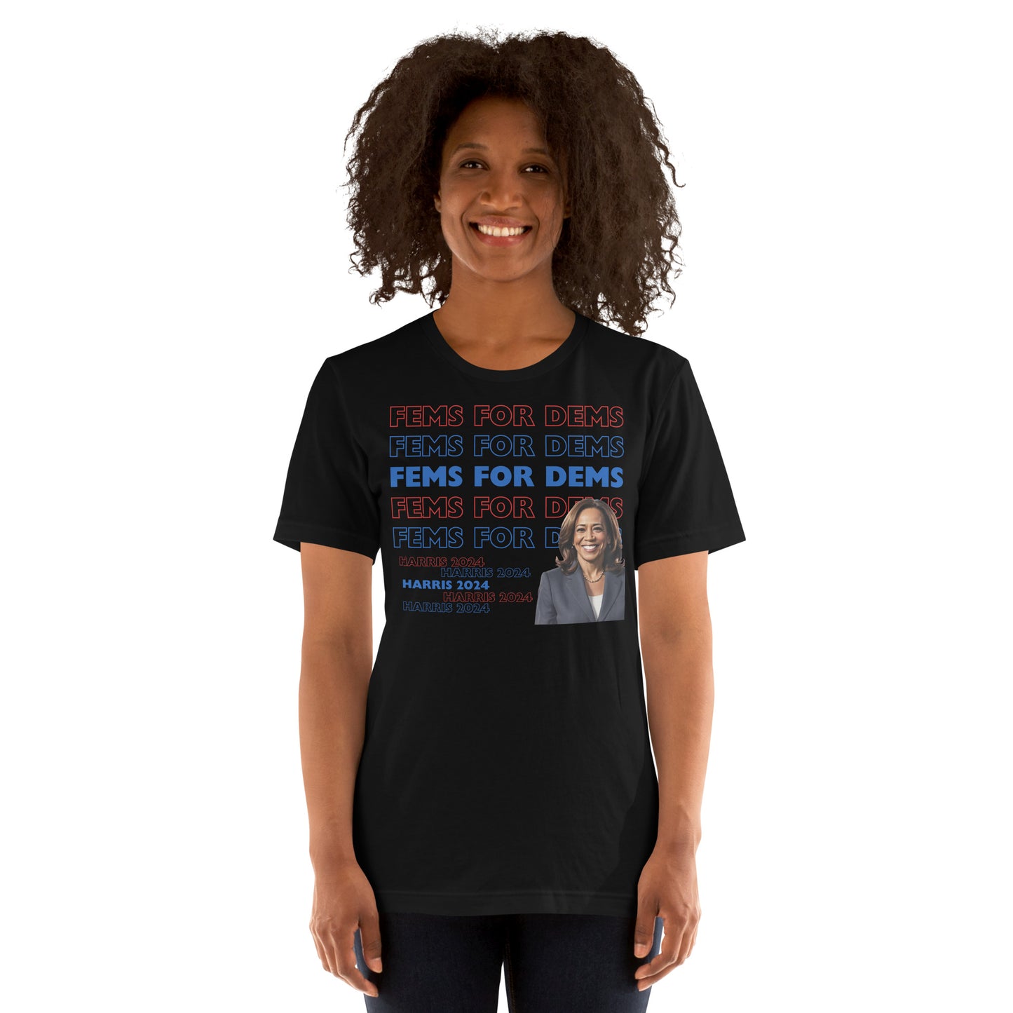 Fems for Dems Unisex t-shirt