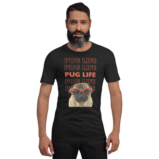 Pug Life Unisex t-shirt