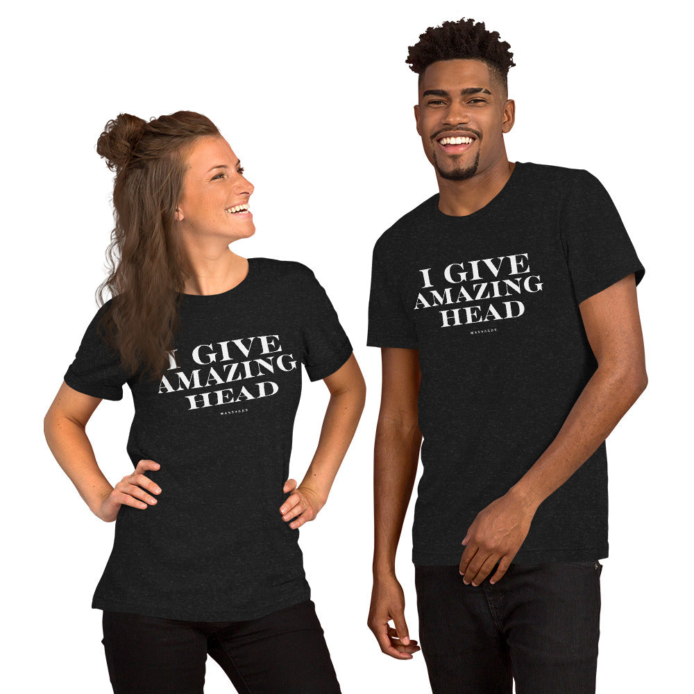 Head Massages Unisex t-shirt