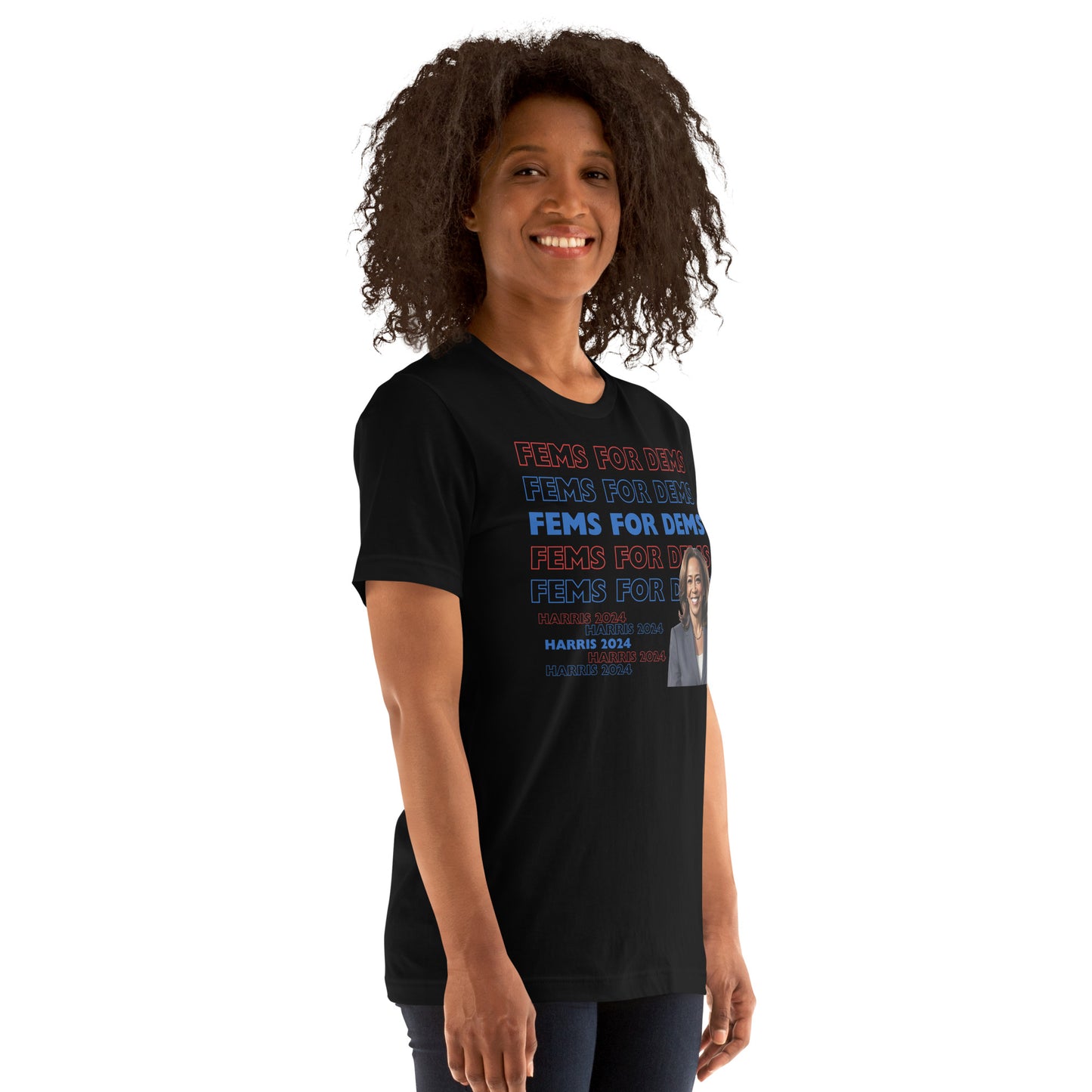 Fems for Dems Unisex t-shirt