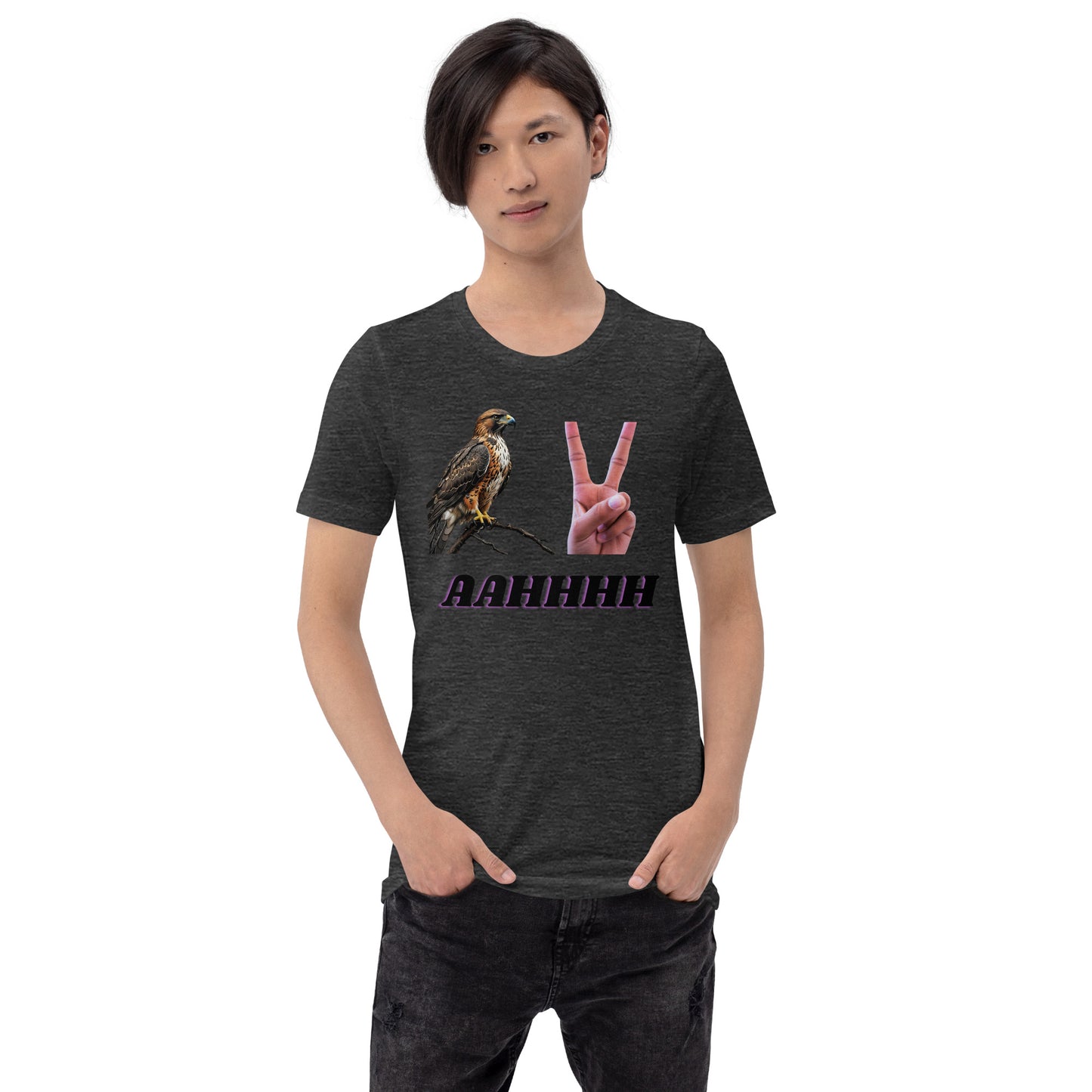 Hawk 2 AAAAHHH Unisex t-shirt