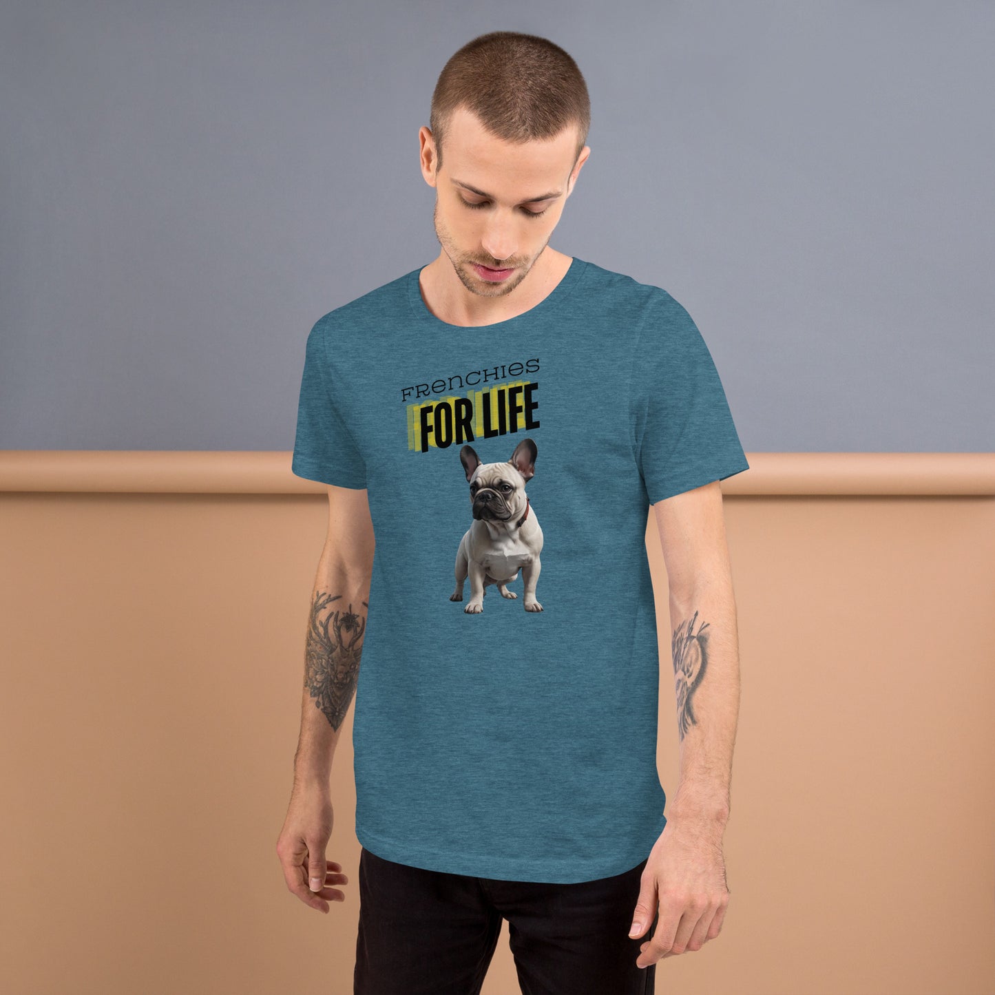 Frenchies for Life Unisex t-shirt