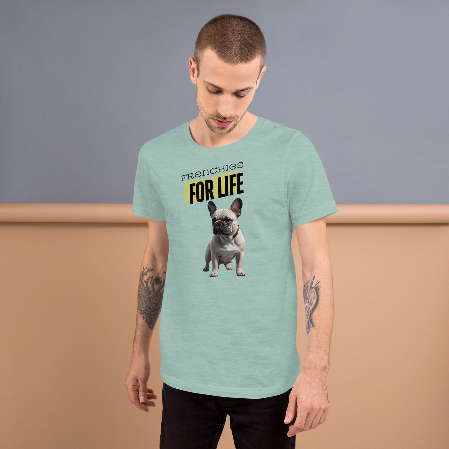 Frenchies for Life Unisex t-shirt