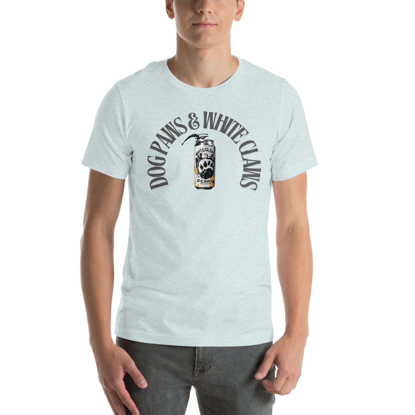 Dog Paws and White Claws Unisex t-shirt