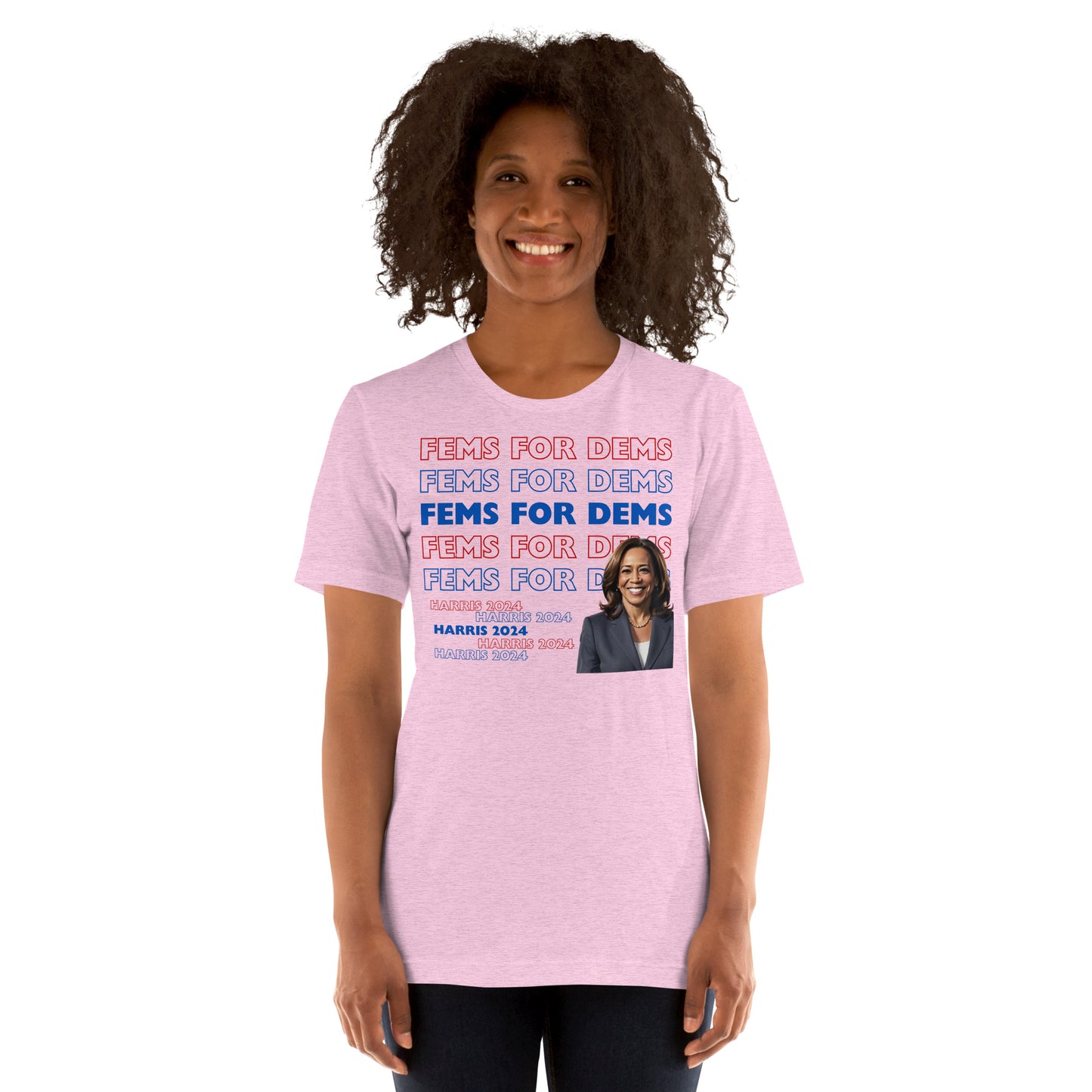 Fems for Dems Unisex t-shirt