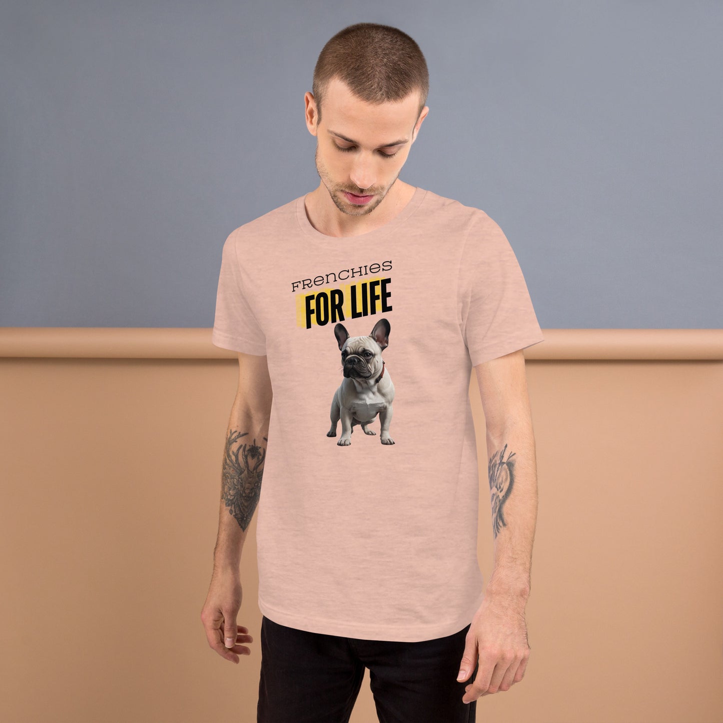 Frenchies for Life Unisex t-shirt