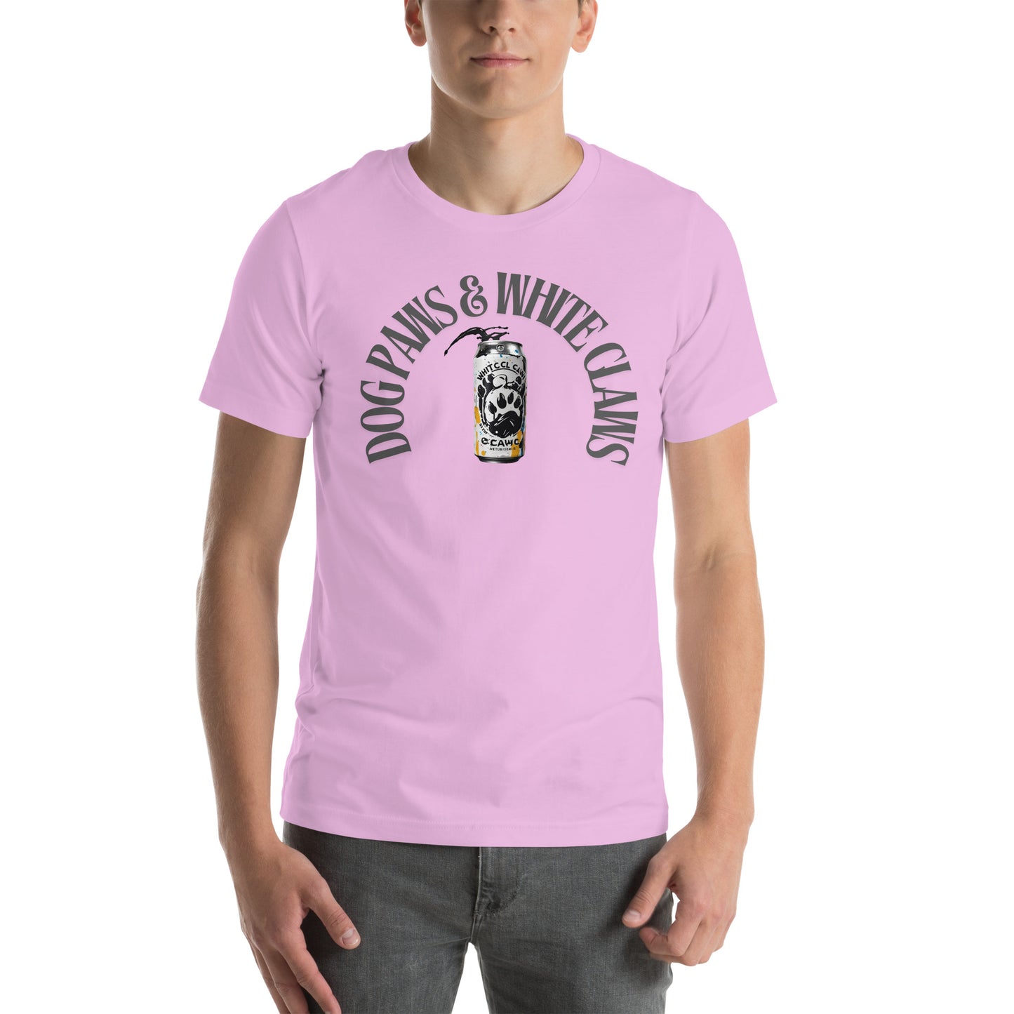 Dog Paws and White Claws Unisex t-shirt