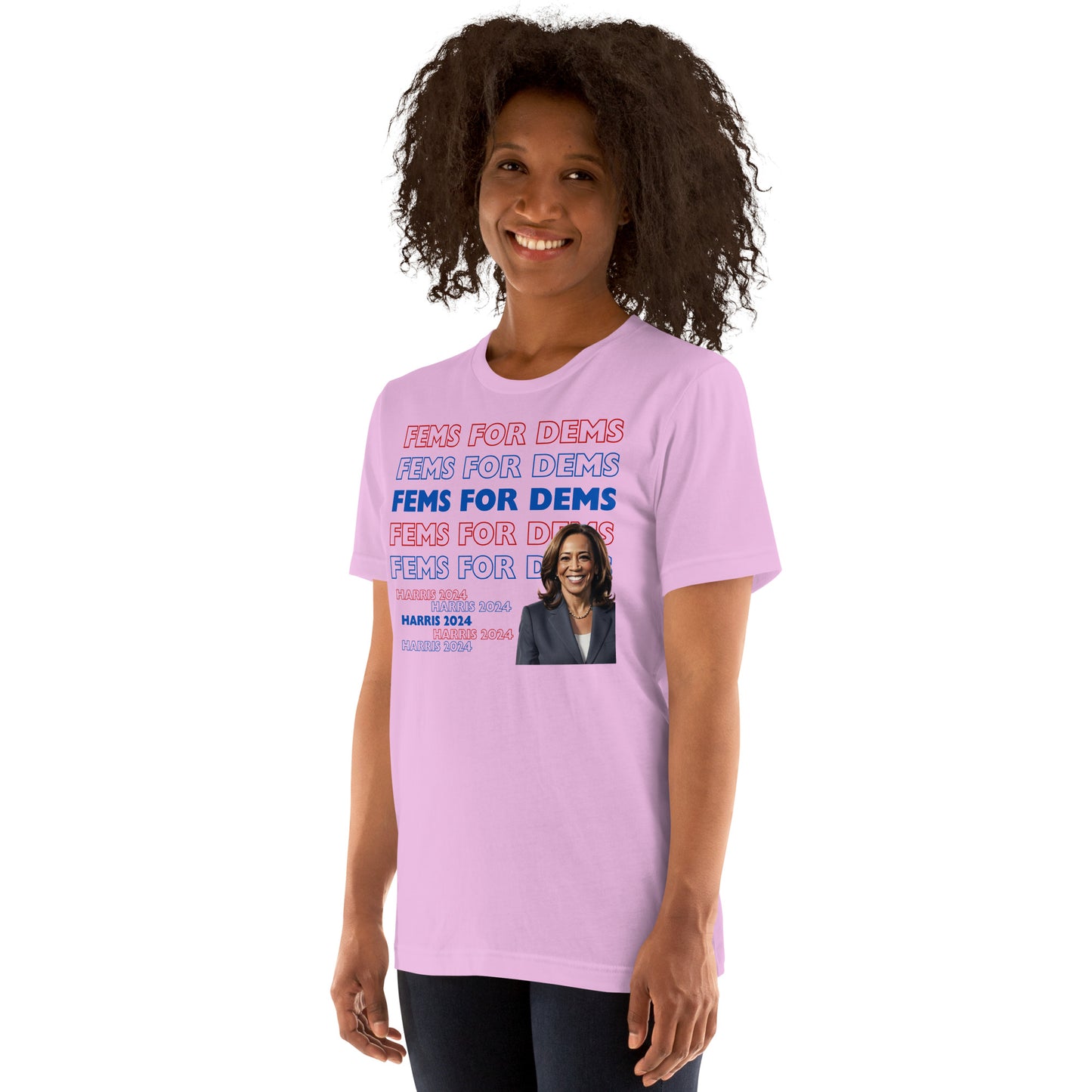 Fems for Dems Unisex t-shirt