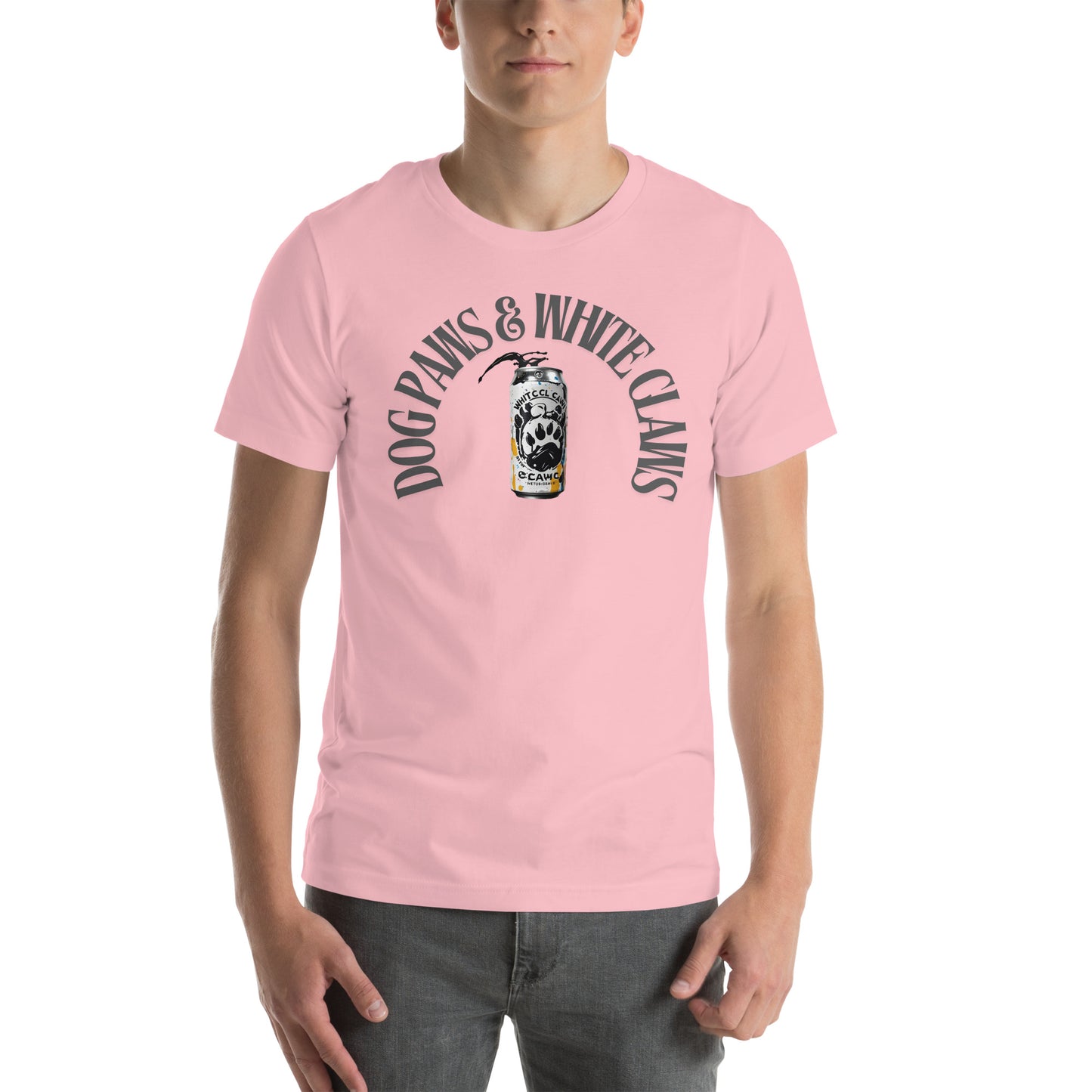 Dog Paws and White Claws Unisex t-shirt