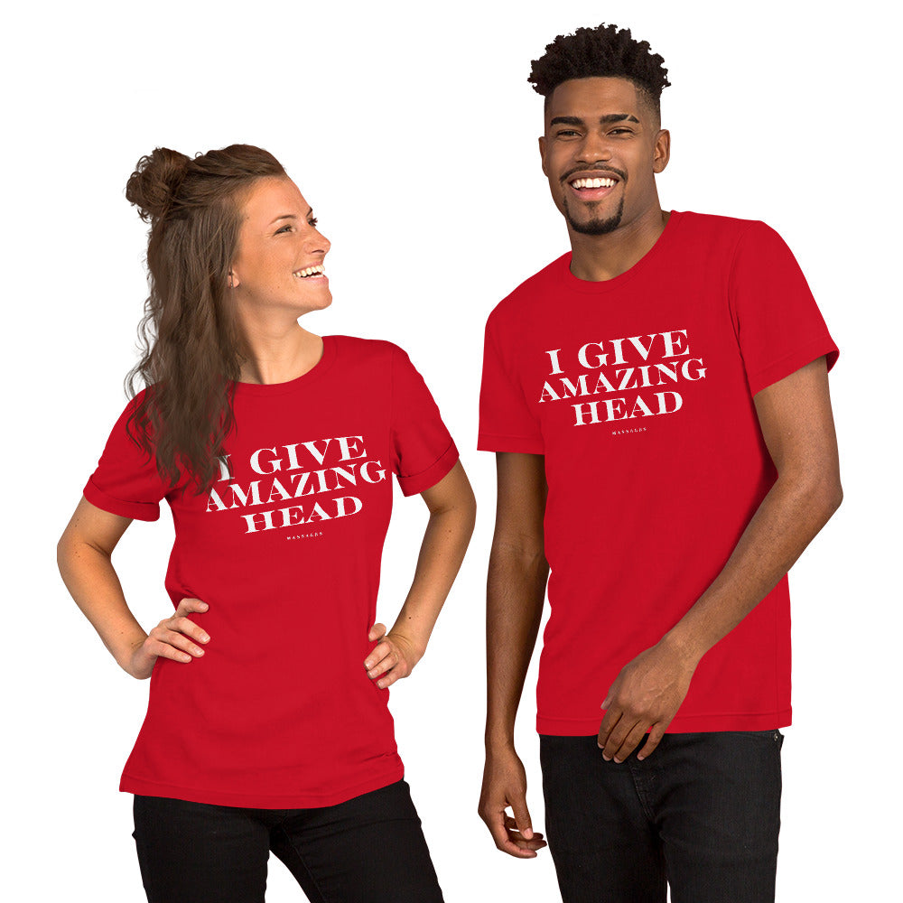 Head Massages Unisex t-shirt