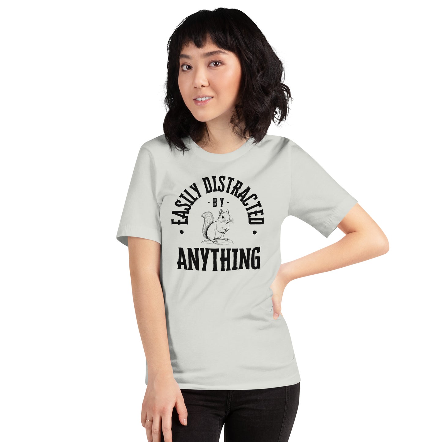 Easily Distracted By Anything Unisex t-shirt