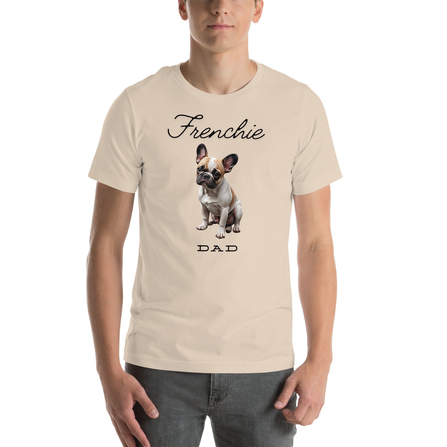 Frenchie Dad Unisex t-shirt