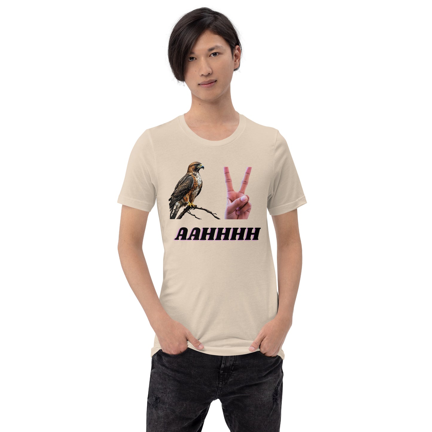 Hawk 2 AAAAHHH Unisex t-shirt