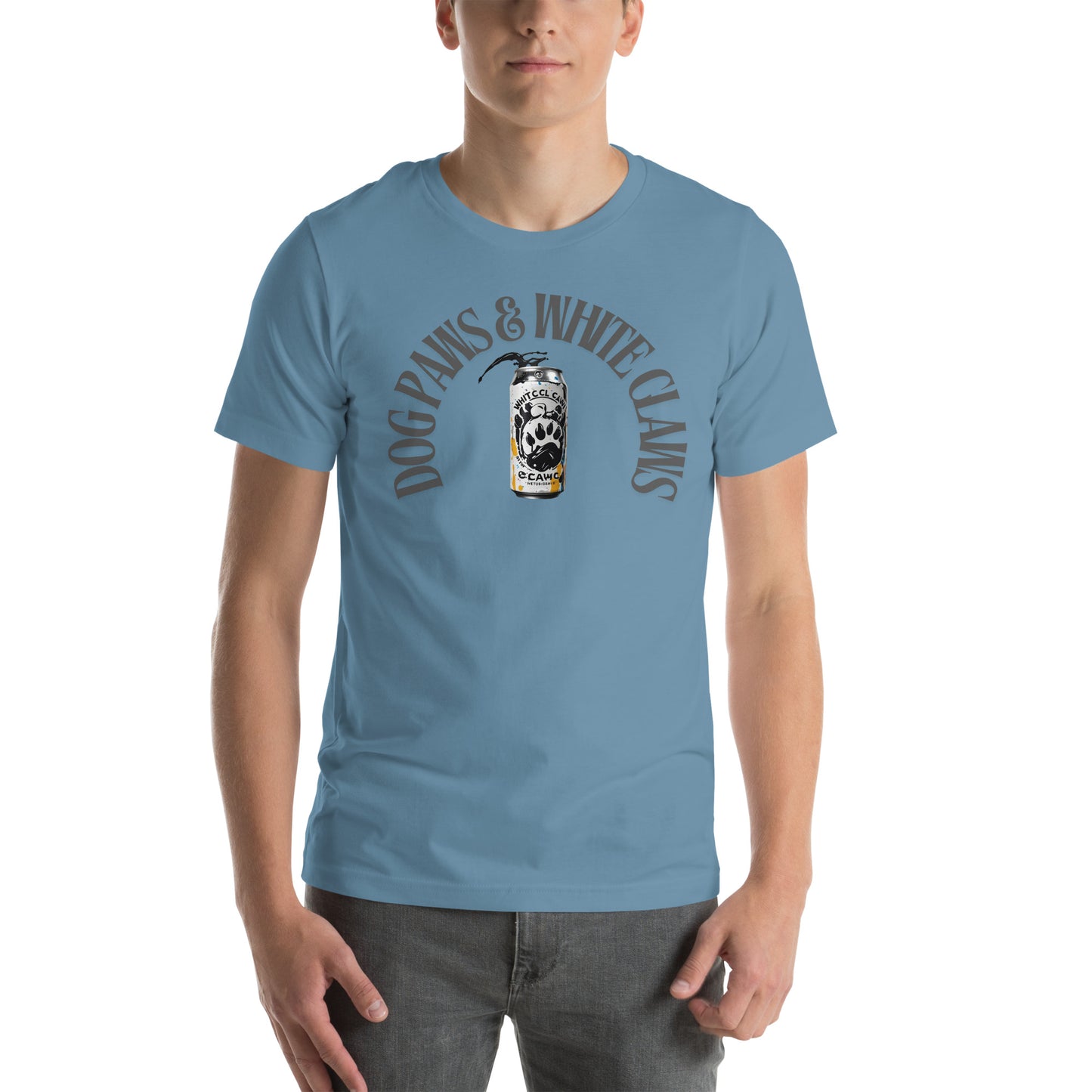 Dog Paws and White Claws Unisex t-shirt