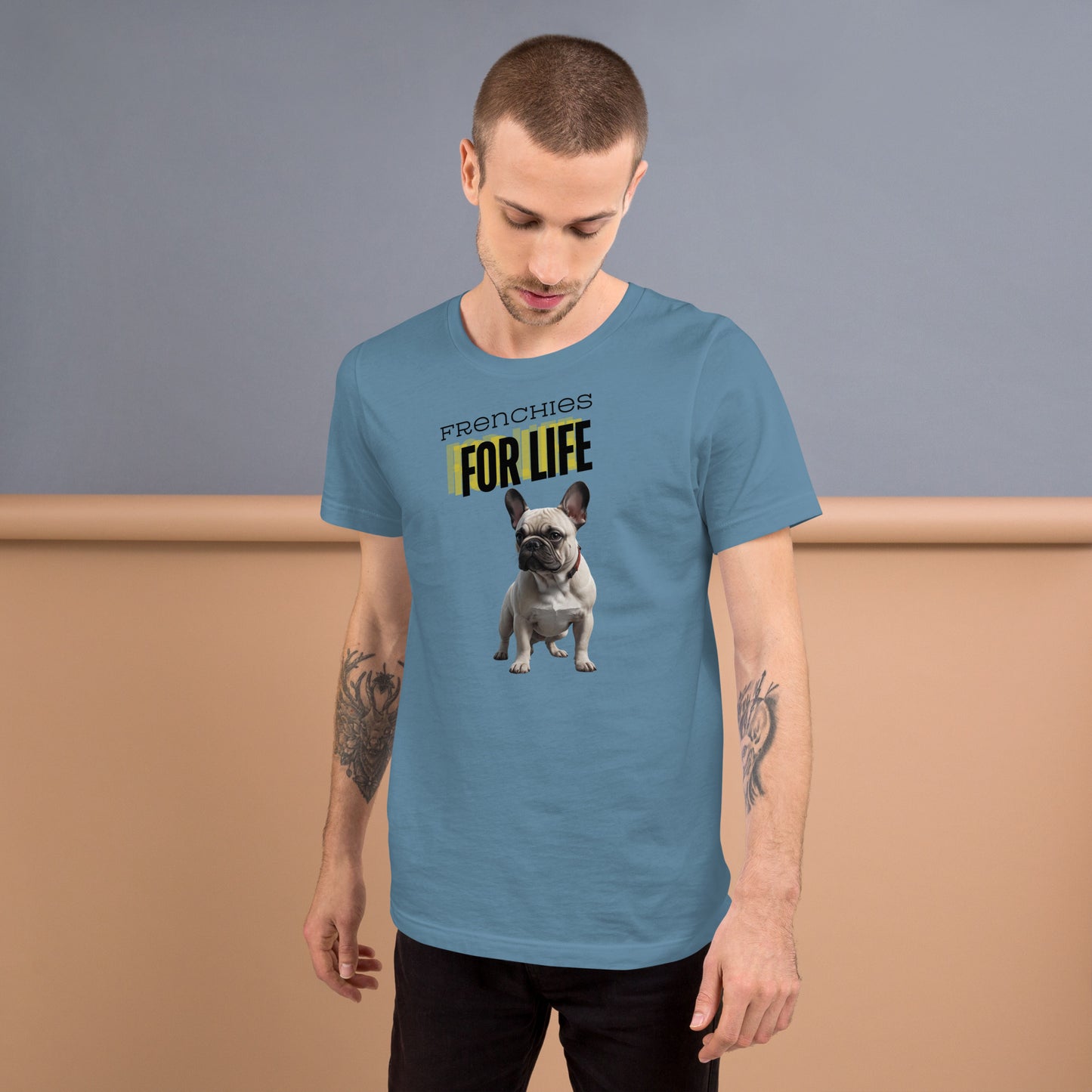 Frenchies for Life Unisex t-shirt