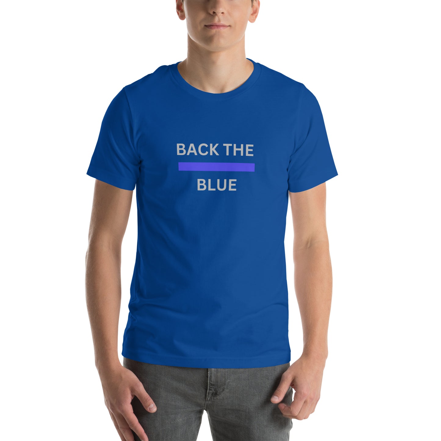 Back The Blue Unisex t-shirt