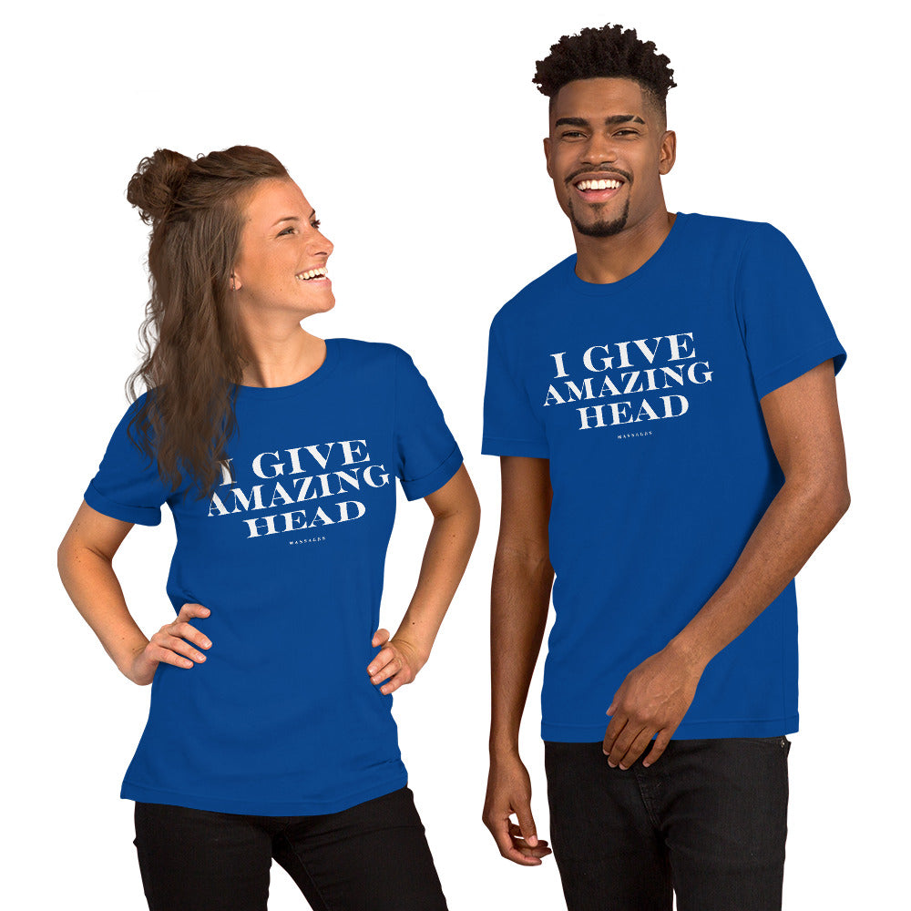 Head Massages Unisex t-shirt