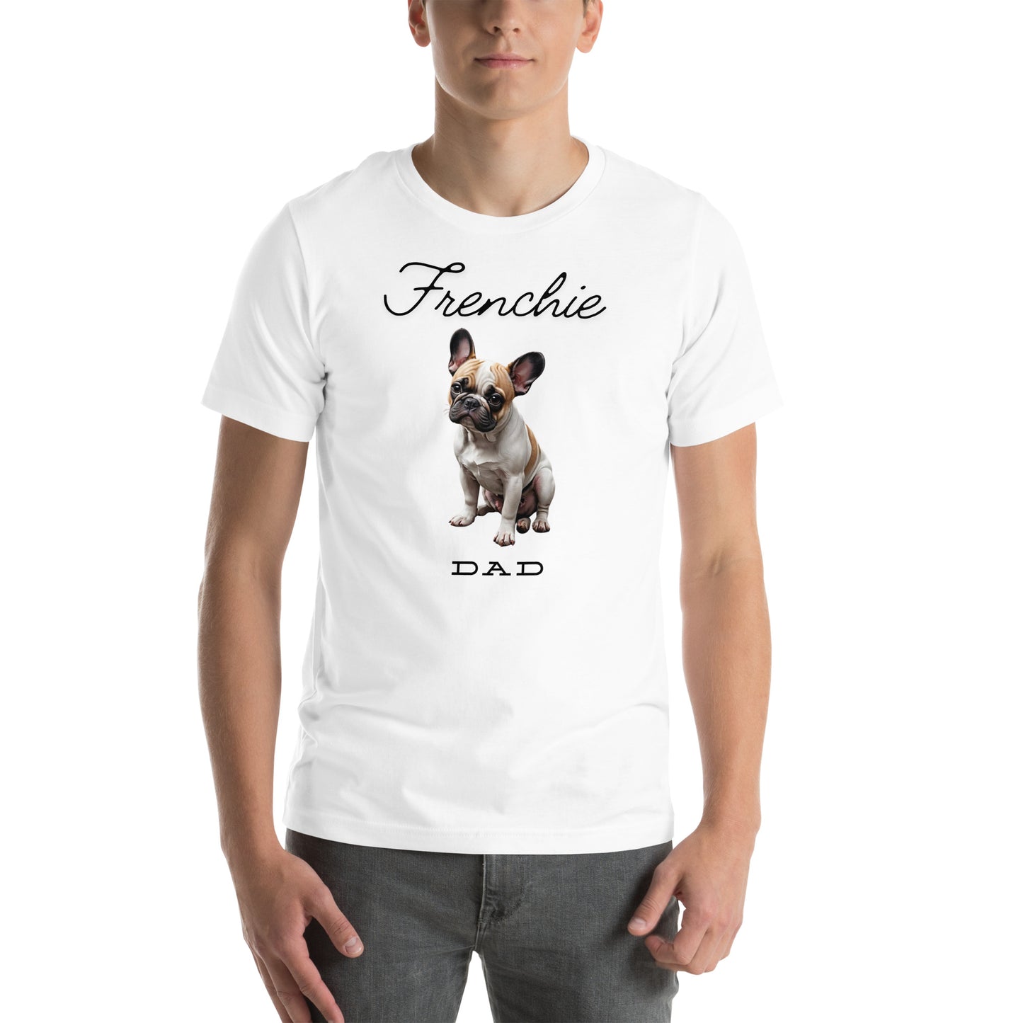 Frenchie Dad Unisex t-shirt