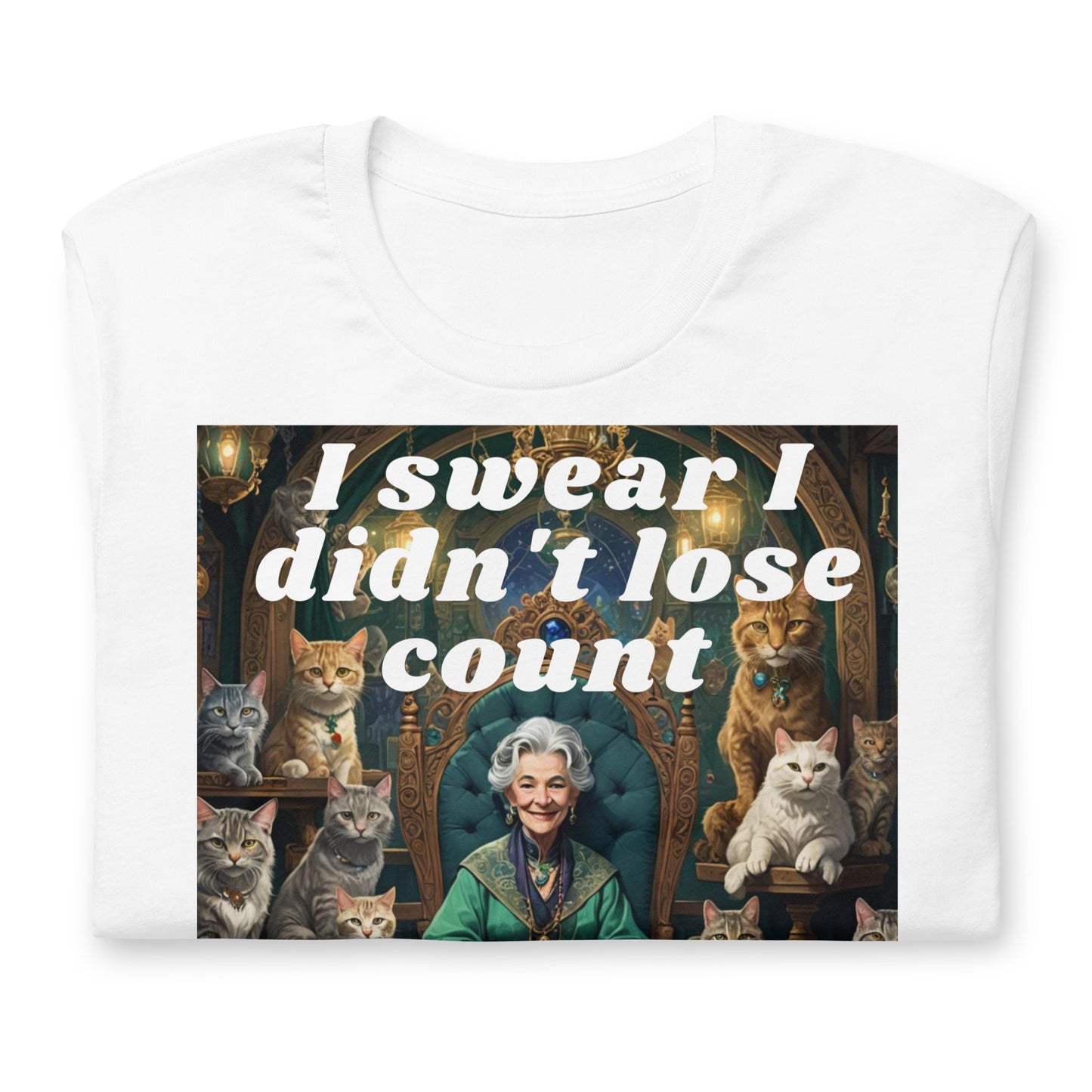 I Swear I Didn't Lose Count Unisex t-shirt