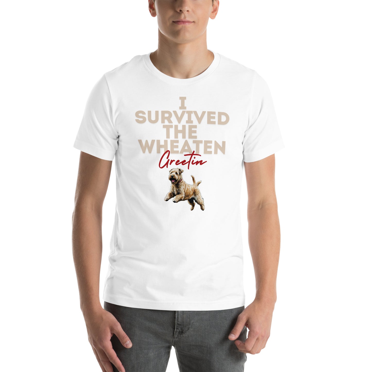 I Survived the Wheaton Greetin' Unisex t-shirt