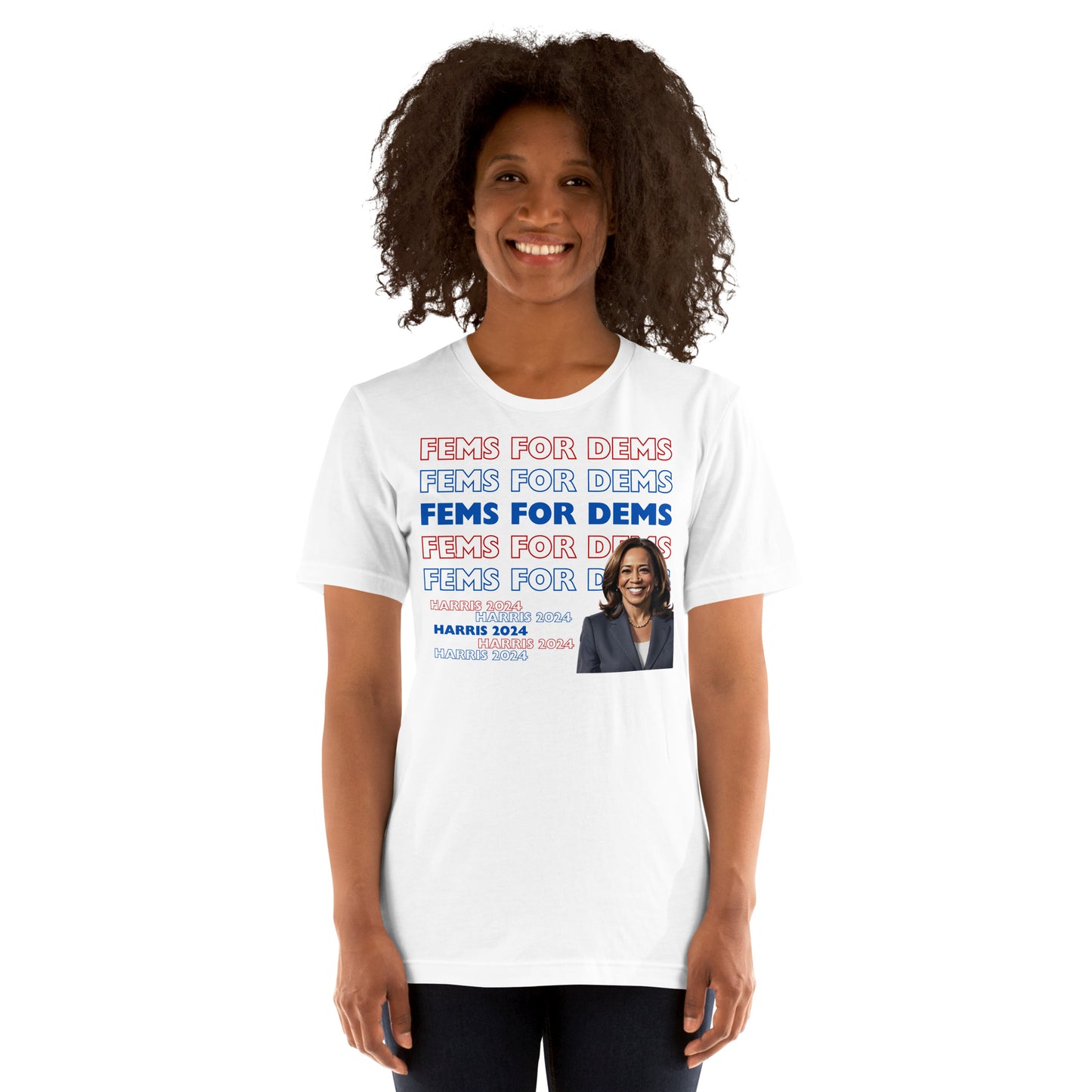 Fems for Dems Unisex t-shirt