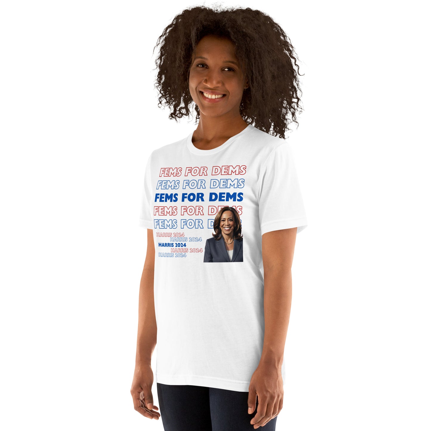 Fems for Dems Unisex t-shirt